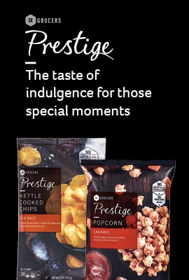 SE Grocers Prestige - The taste of indulgence for those special moments